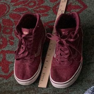 Maroon Womens size US 7.5 Vans 🚐